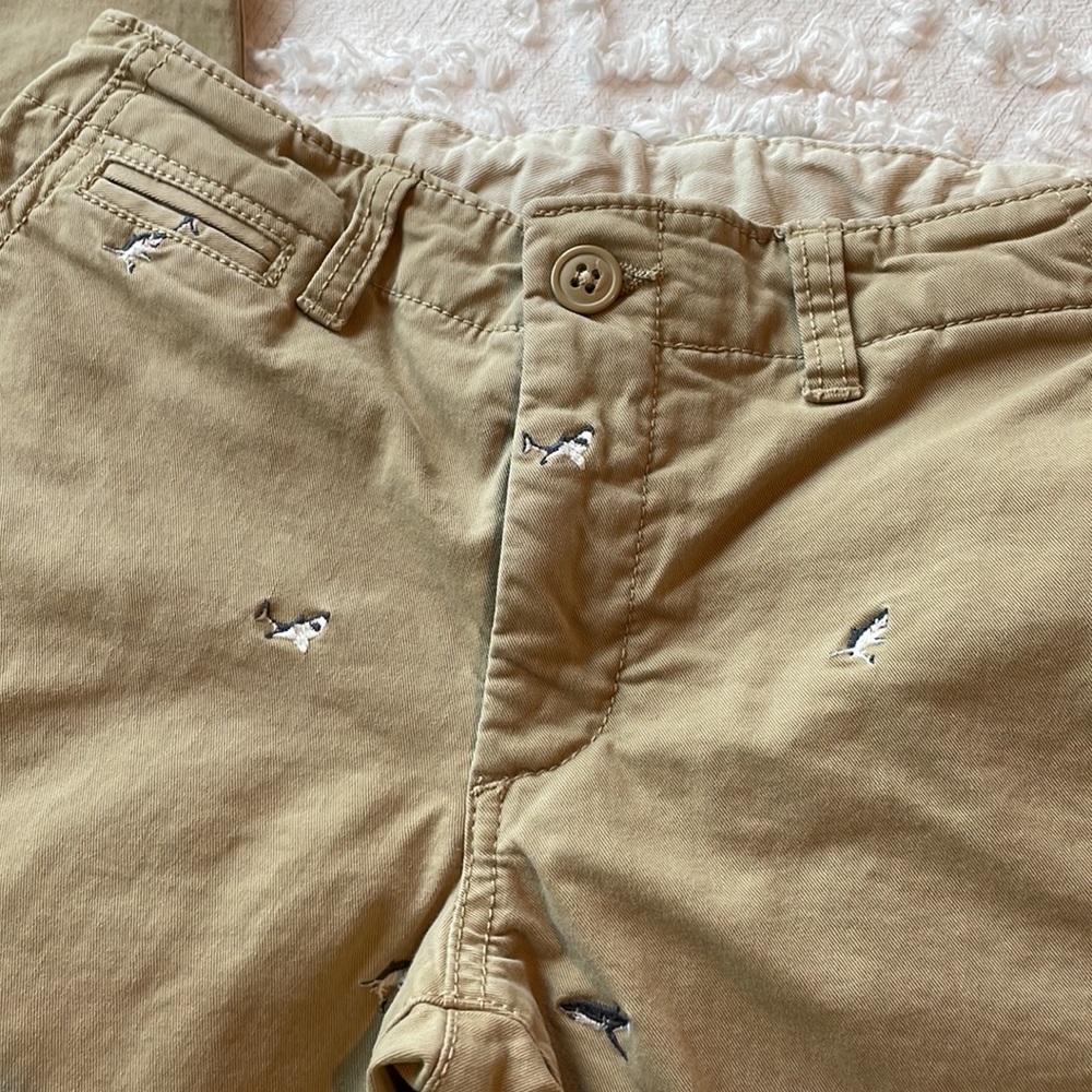 Gap Kids Khakis With Sharks Size 12 Boys - Picture 3 of 5